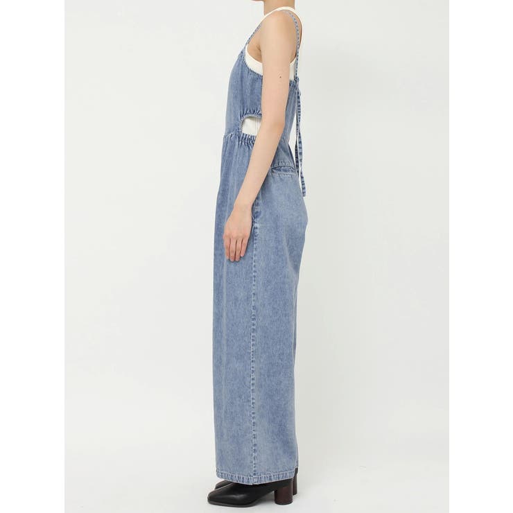 サイドオープンデニムサロペット | Ungrid | 詳細画像37 