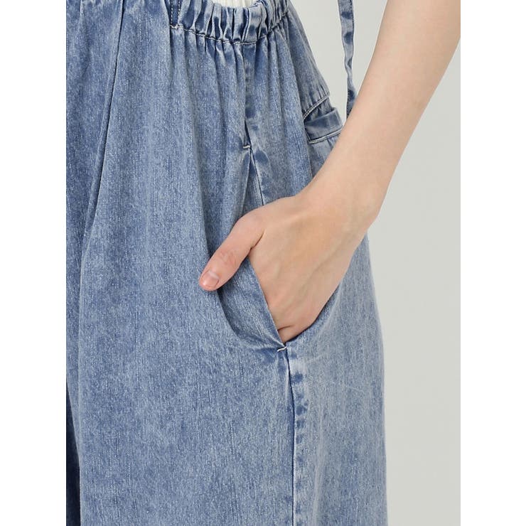 サイドオープンデニムサロペット | Ungrid | 詳細画像41 