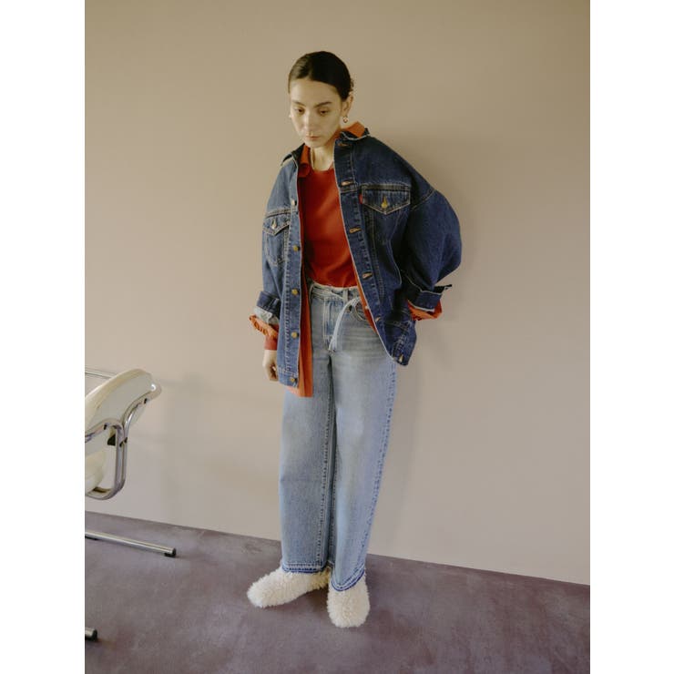 ショルダーデザインビッグシャツ | Ungrid | 詳細画像3 