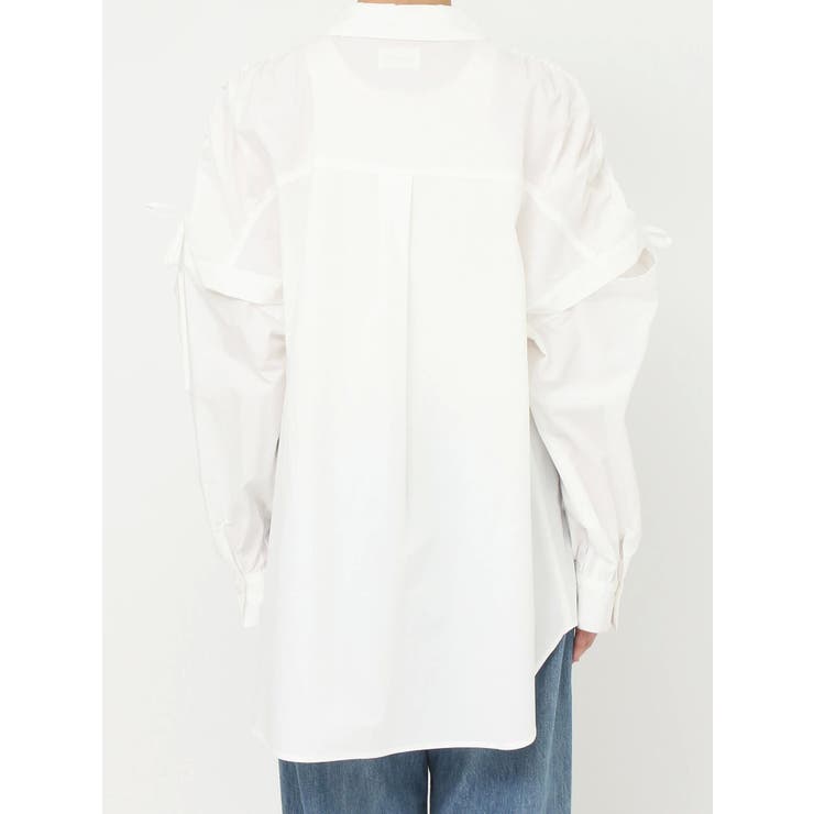 ショルダーデザインビッグシャツ | Ungrid | 詳細画像36 