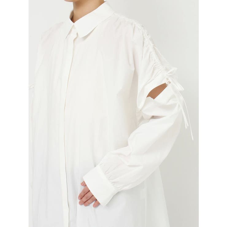 ショルダーデザインビッグシャツ | Ungrid | 詳細画像38 