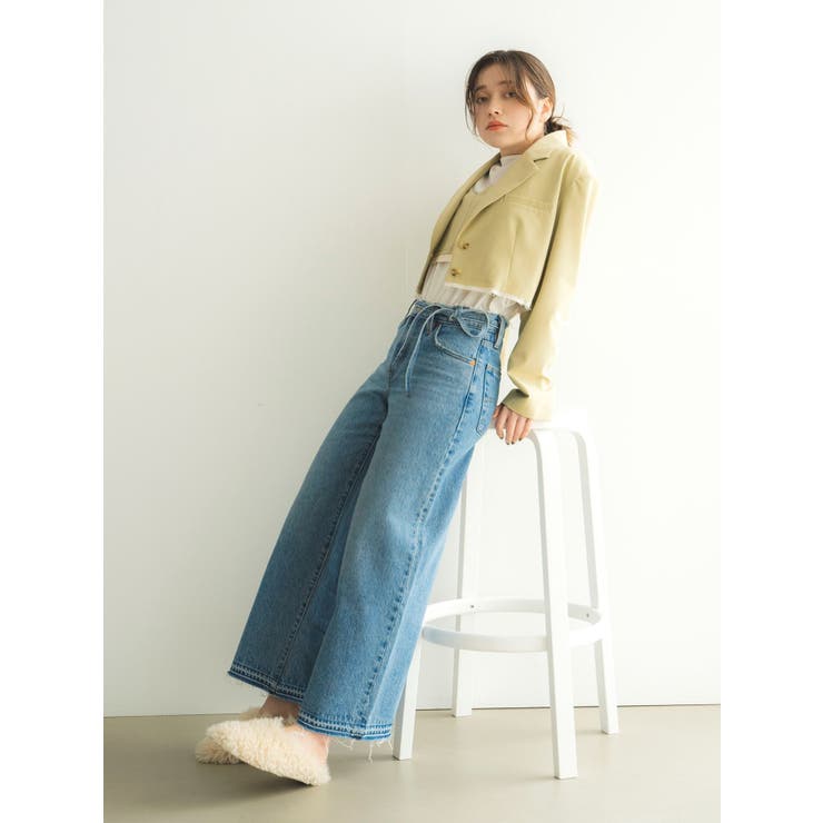 カットオフデザインビスチェ | Ungrid | 詳細画像17 