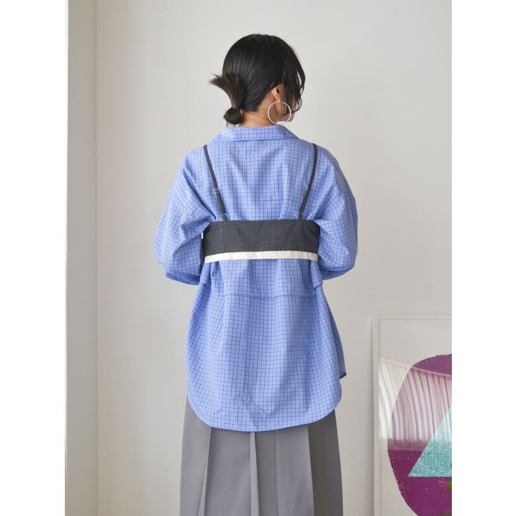 カットオフデザインビスチェ | Ungrid | 詳細画像19 