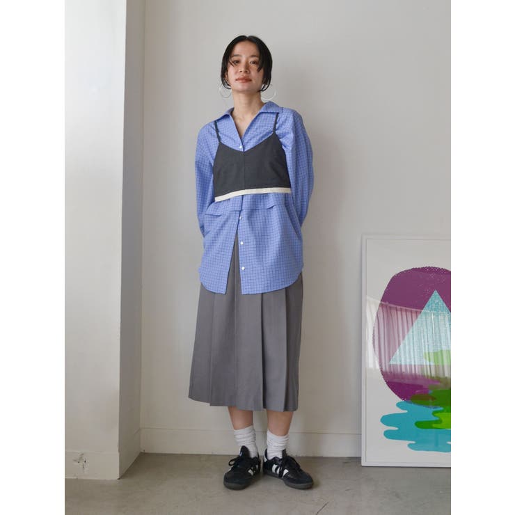 カットオフデザインビスチェ | Ungrid | 詳細画像20 