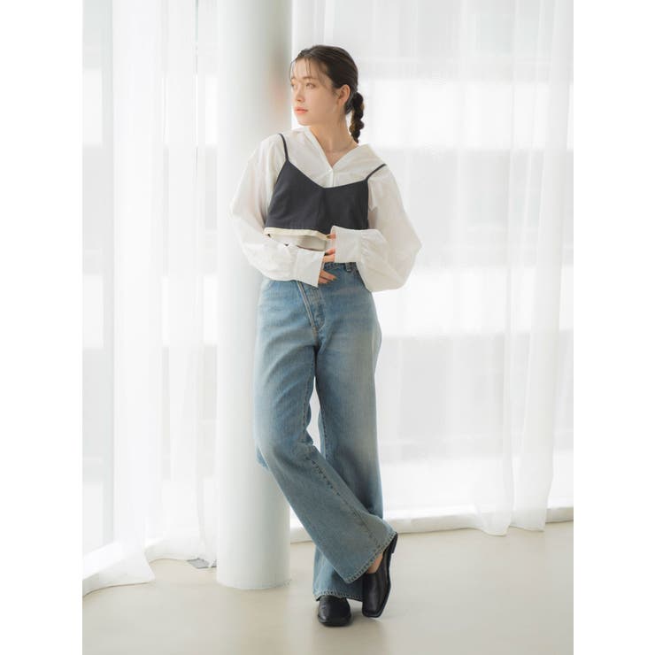 カットオフデザインビスチェ | Ungrid | 詳細画像7 