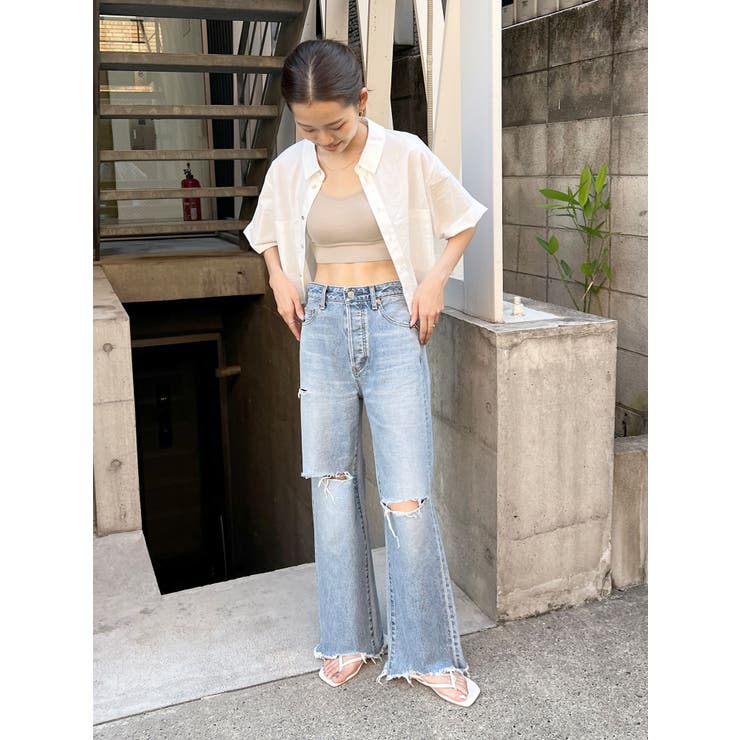 シアービックハーフスリーブシャツ | Ungrid | 詳細画像10 