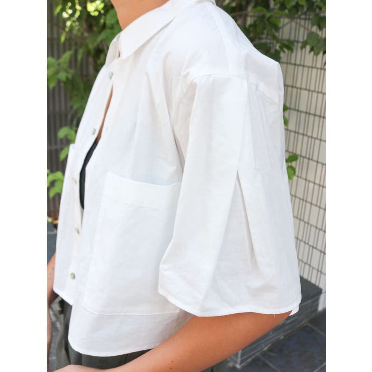 シアービックハーフスリーブシャツ | Ungrid | 詳細画像13 