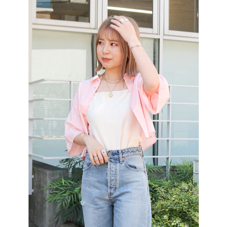 シアービックハーフスリーブシャツ | Ungrid | 詳細画像16 