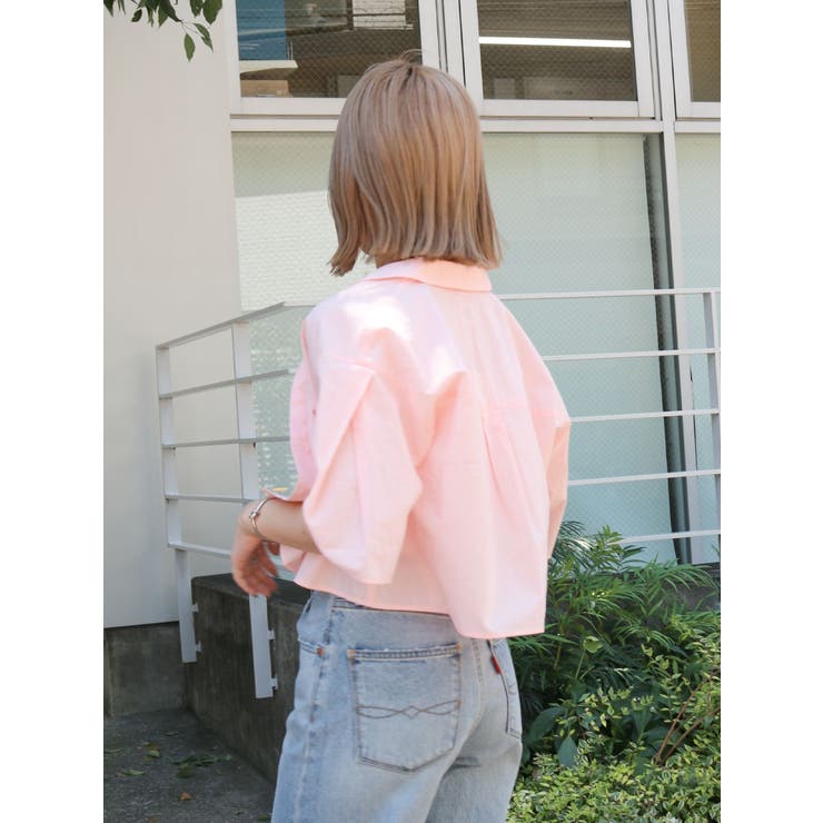 シアービックハーフスリーブシャツ | Ungrid | 詳細画像17 