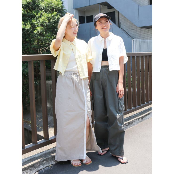 シアービックハーフスリーブシャツ | Ungrid | 詳細画像21 