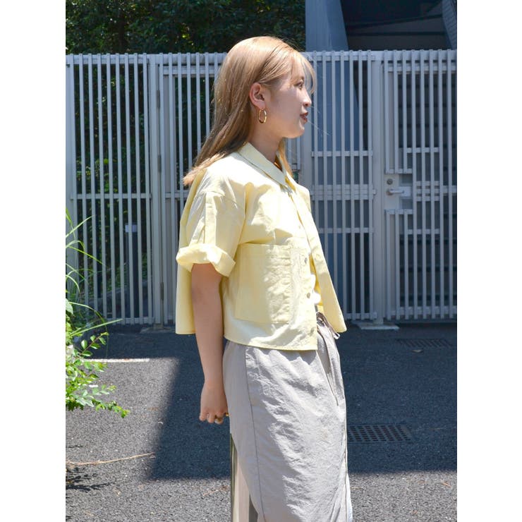 シアービックハーフスリーブシャツ | Ungrid | 詳細画像6 