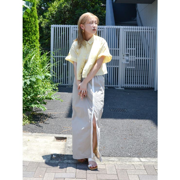 シアービックハーフスリーブシャツ | Ungrid | 詳細画像7 