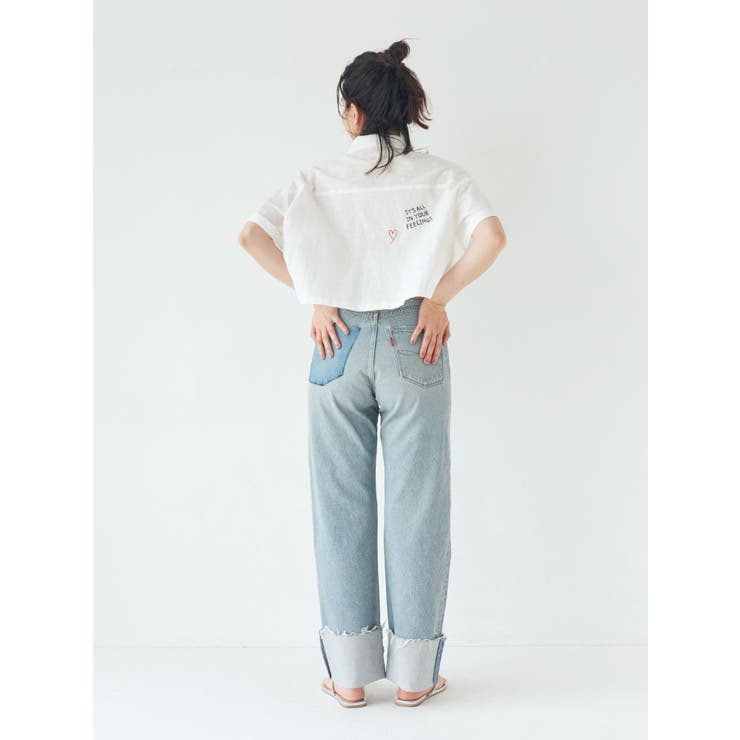 刺繍ハーフスリーブシャツ | Ungrid | 詳細画像11 