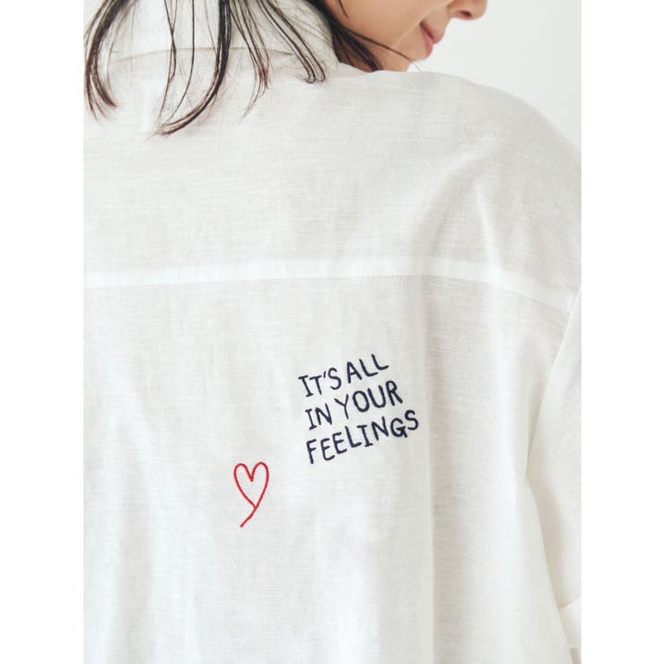 刺繍ハーフスリーブシャツ | Ungrid | 詳細画像6 