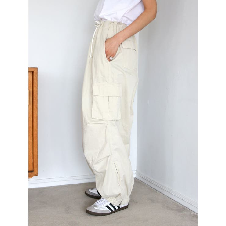 ジップデザインミリタリーパンツ | Ungrid | 詳細画像10 