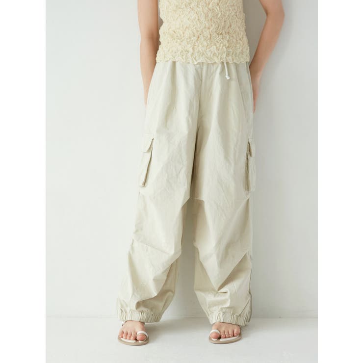 ジップデザインミリタリーパンツ | Ungrid | 詳細画像13 