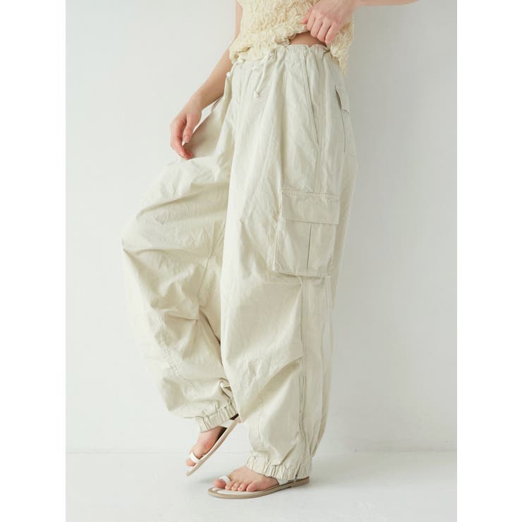 ジップデザインミリタリーパンツ | Ungrid | 詳細画像15 