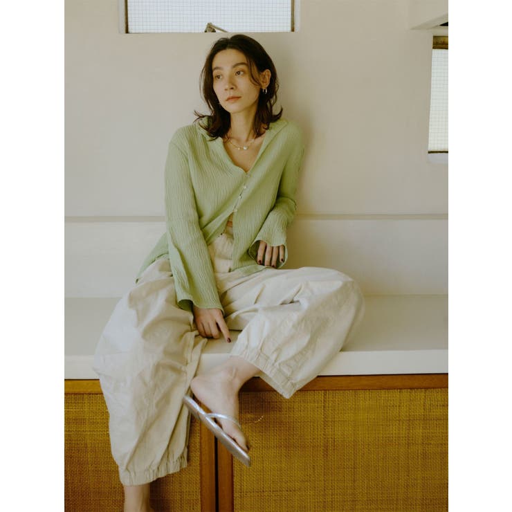 ジップデザインミリタリーパンツ | Ungrid | 詳細画像8 