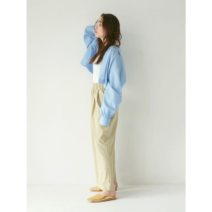 カットオフデザインラフタックパンツ | Ungrid | 詳細画像22 