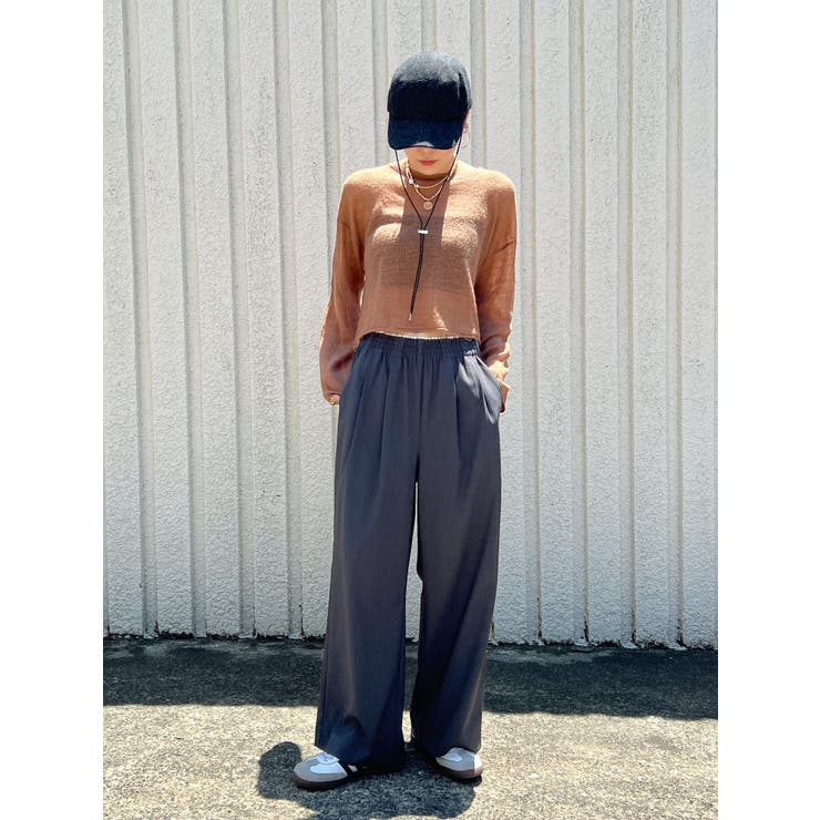 カットオフデザインラフタックパンツ | Ungrid | 詳細画像48 