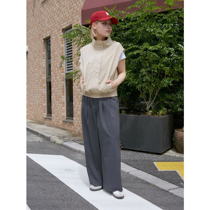 カットオフデザインラフタックパンツ | Ungrid | 詳細画像6 