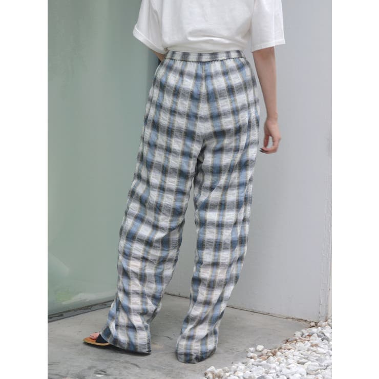 チェックラフパンツ | Ungrid | 詳細画像12 