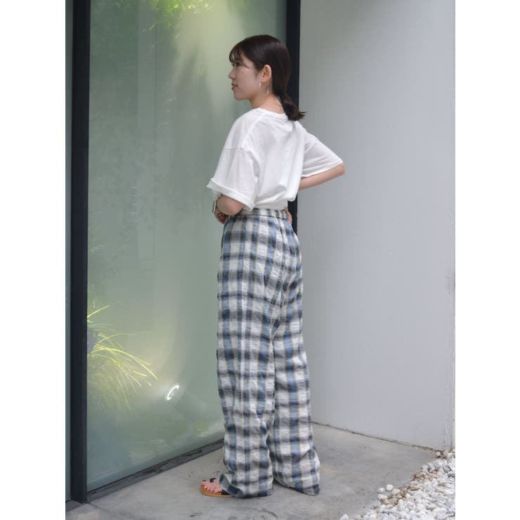 チェックラフパンツ | Ungrid | 詳細画像14 