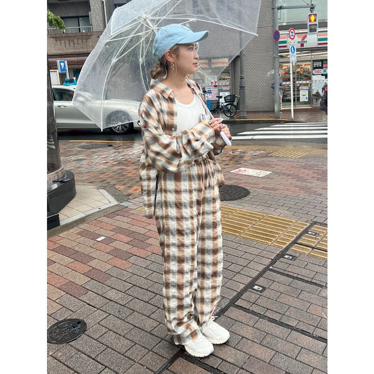 チェックラフパンツ | Ungrid | 詳細画像6 