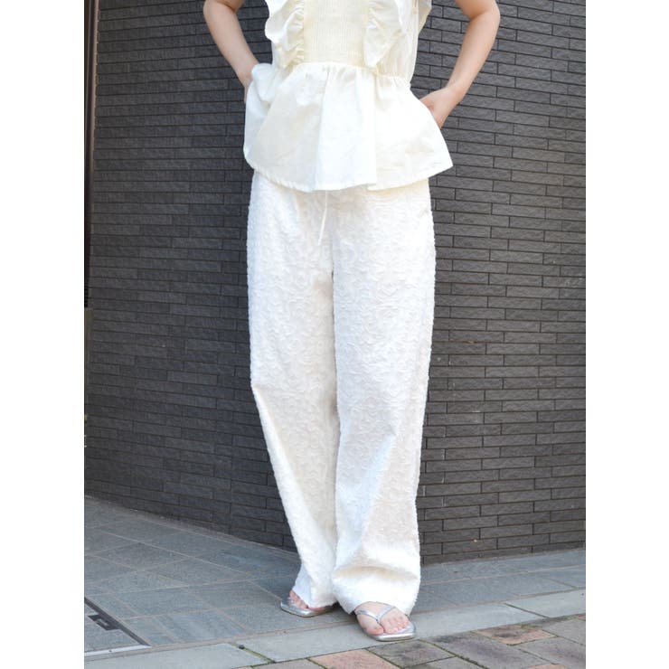 ジャカードラフパンツ | Ungrid | 詳細画像2 