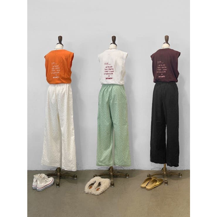 ジャカードラフパンツ | Ungrid | 詳細画像20 