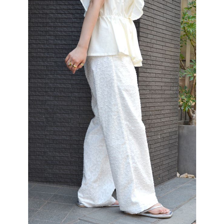 ジャカードラフパンツ | Ungrid | 詳細画像3 