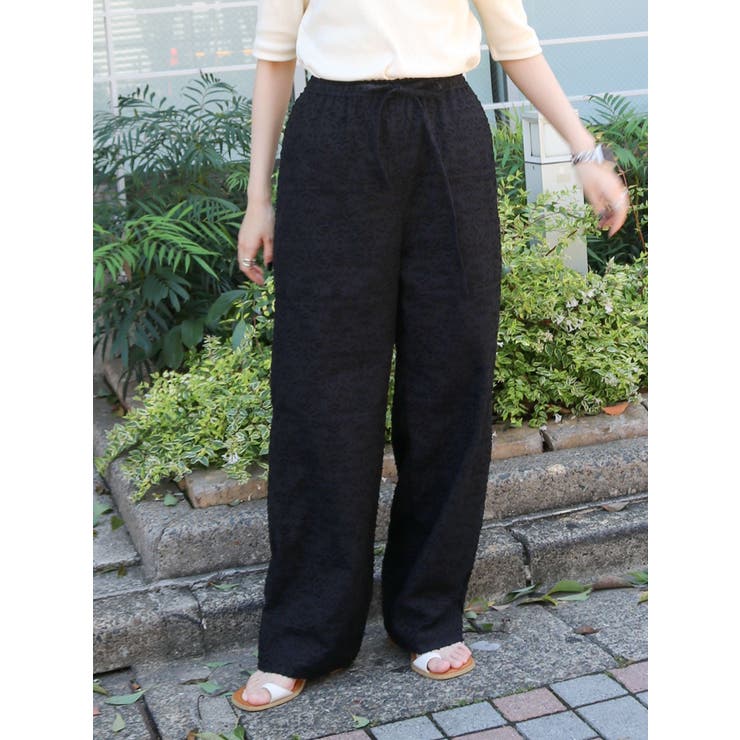 ジャカードラフパンツ | Ungrid | 詳細画像9 