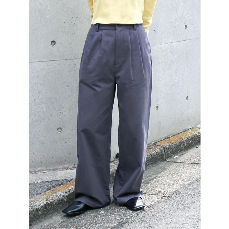 WEB限定】ツータックチノパンツ[品番：MKSW0059361]｜Ungrid