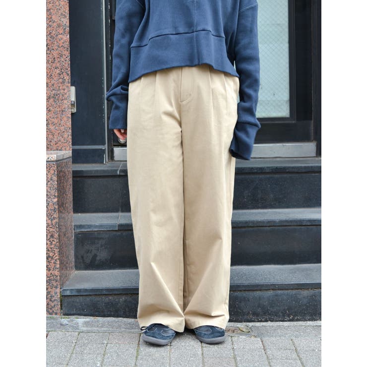 WEB限定】ツータックチノパンツ[品番：MKSW0059361]｜Ungrid