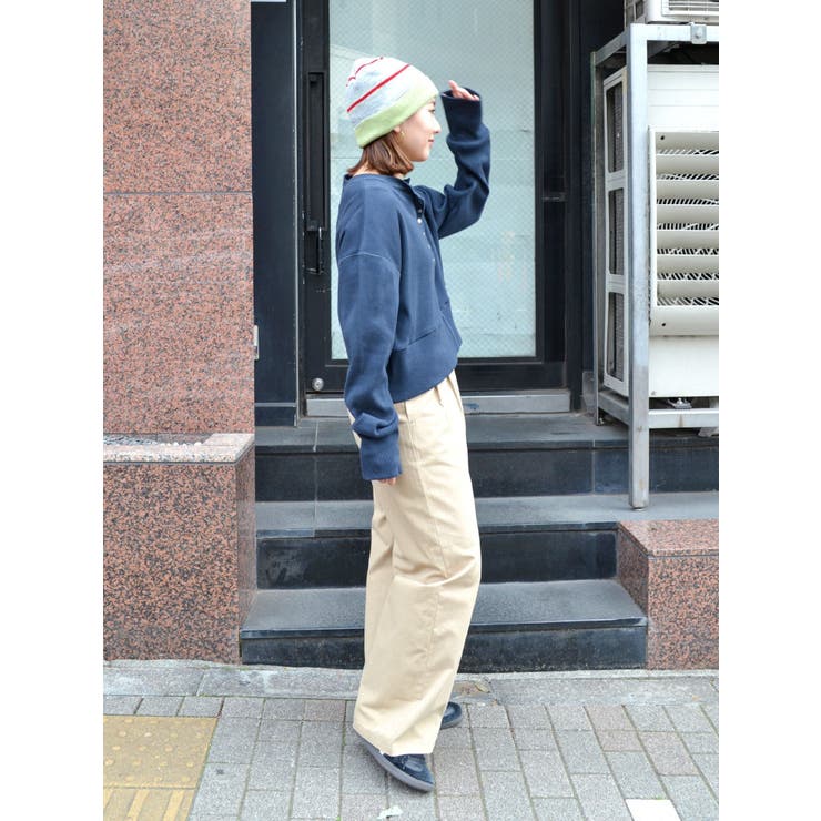 【WEB限定】ツータックチノパンツ | Ungrid | 詳細画像16 