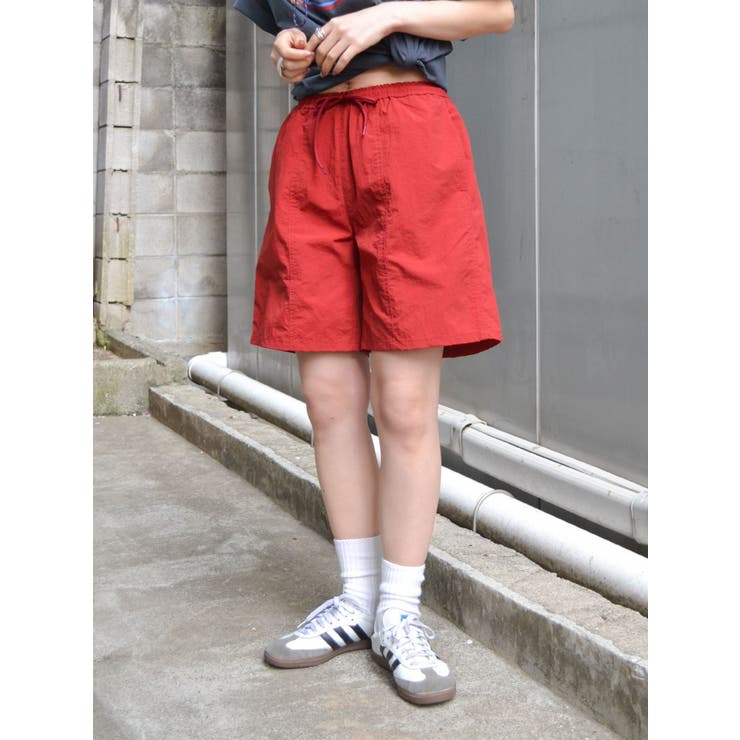 セール】合皮ショートパンツ [大人 カジュアル 着回し抜群