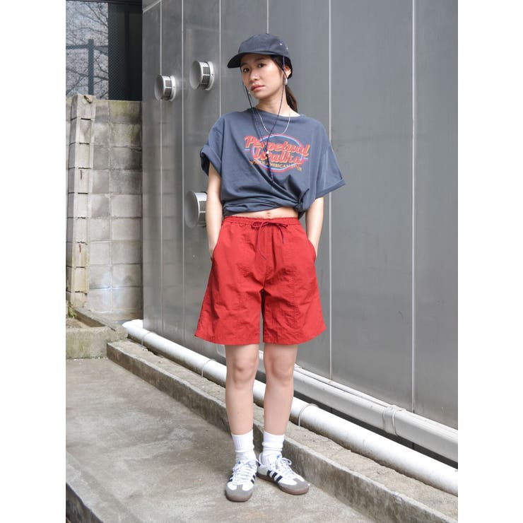 WEB限定】ナイロン混ハーフパンツ[品番：MKSW0058630]｜Ungrid