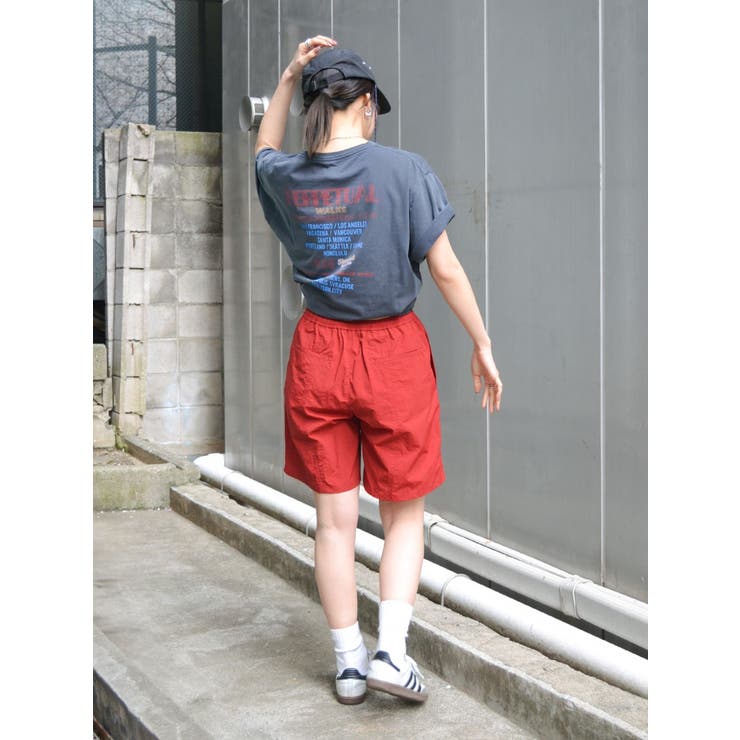 WEB限定】ナイロン混ハーフパンツ[品番：MKSW0058630]｜Ungrid