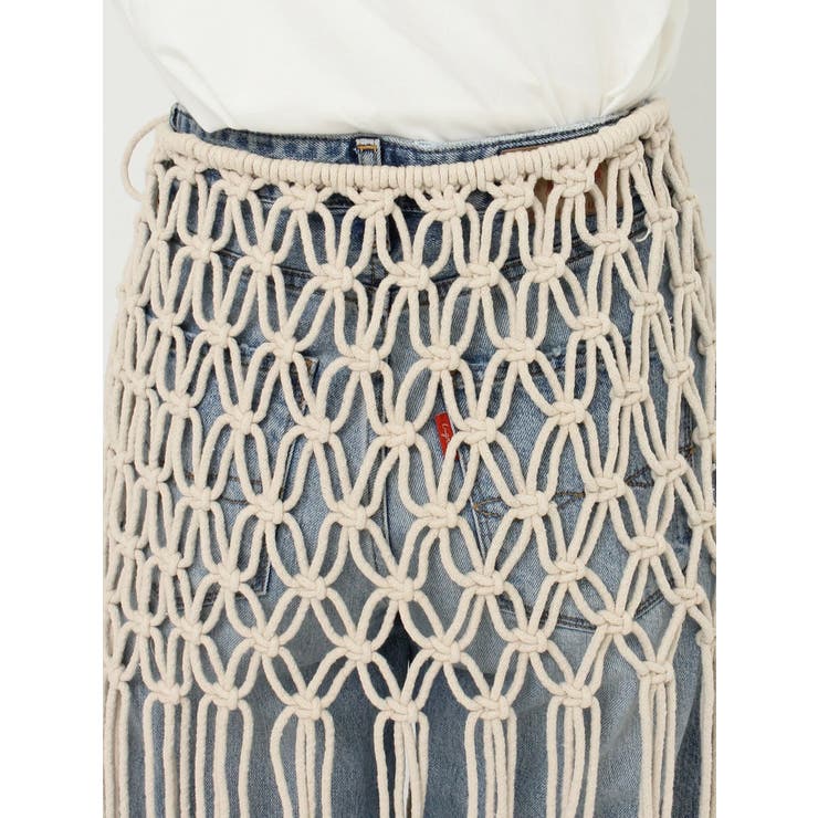 マクラメフリンジスカート | Ungrid | 詳細画像15 