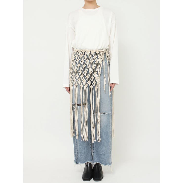 マクラメフリンジスカート | Ungrid | 詳細画像18 