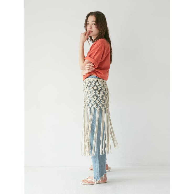 マクラメフリンジスカート | Ungrid | 詳細画像9 