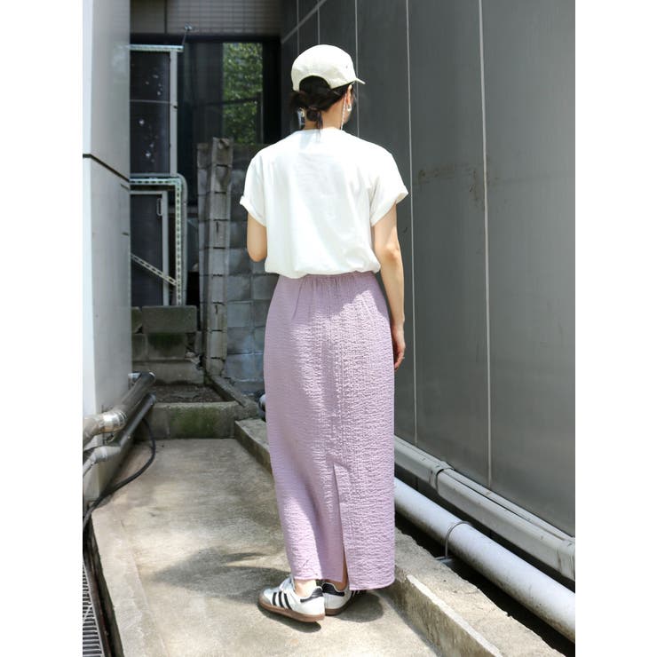 アイライン楊柳スカート【SET UP着用可】 | Ungrid | 詳細画像4 