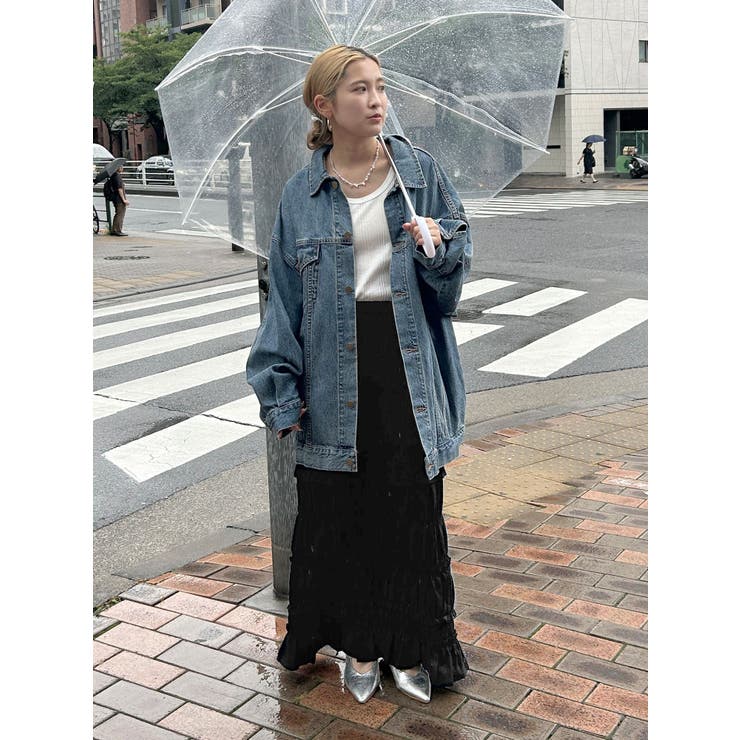 アイラインシャーリングスカート | Ungrid | 詳細画像14 