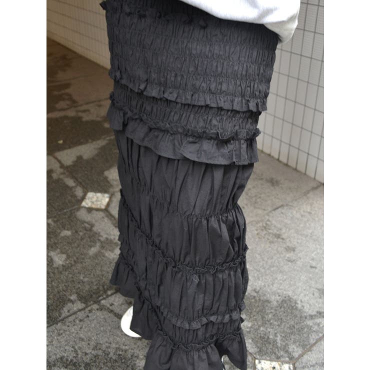 アイラインシャーリングスカート | Ungrid | 詳細画像9 