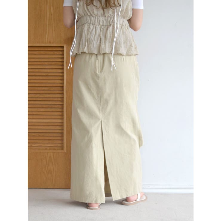 タックデザインアイラインスカート | Ungrid | 詳細画像16 