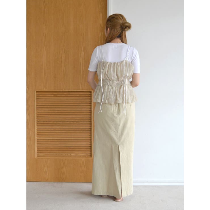 タックデザインアイラインスカート | Ungrid | 詳細画像19 