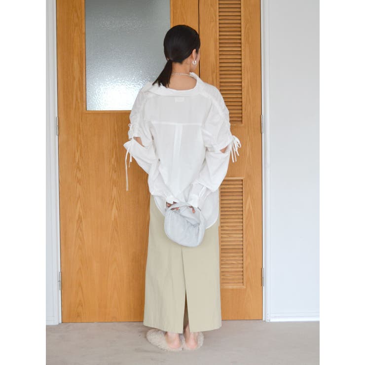 タックデザインアイラインスカート | Ungrid | 詳細画像24 