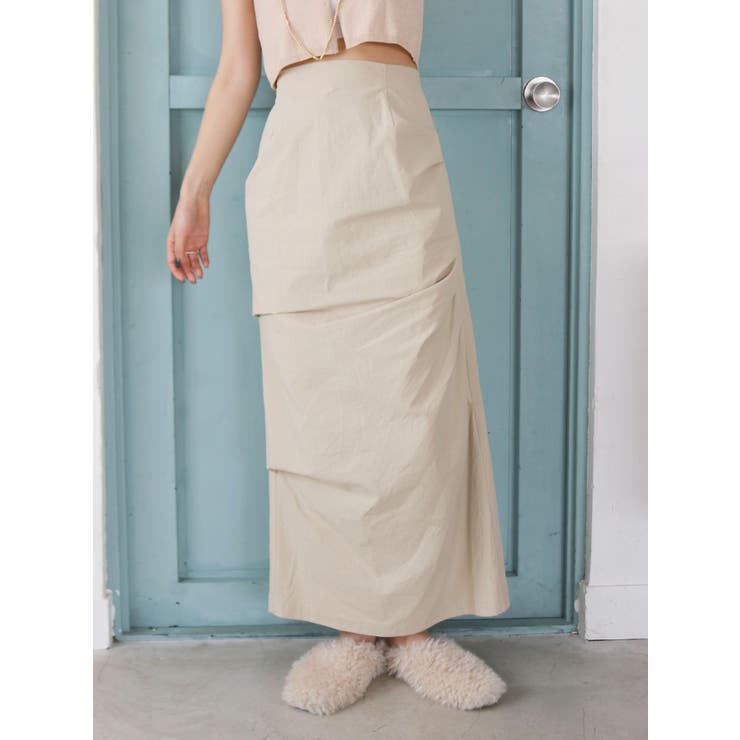 タックデザインアイラインスカート | Ungrid | 詳細画像35 