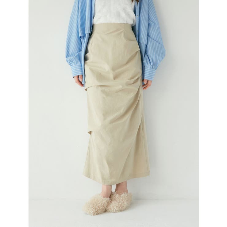 タックデザインアイラインスカート | Ungrid | 詳細画像9 