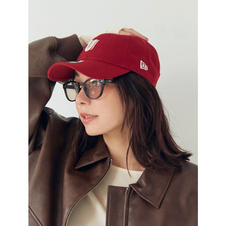 レッド | NEW ERA別注 Uロゴキャップ | Ungrid